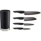 Kyocera SHIN Keramikmesser Set 4-tlg. Schwarz