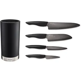 Kyocera SHIN Keramikmesser Set 4-tlg. Schwarz