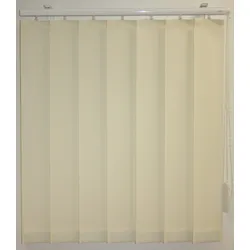 Lamellenvorhang SUNLINES "Montana", beige (creme), B:240cm H:240cm, Jalousien, Wunschmaß