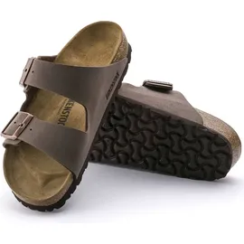 Birkenstock Arizona Birko-Flor Nubuk schmal mocca 37
