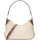 Michael Kors Jet Set Clutch Kunstleder Beige/Braun