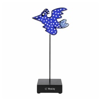 Goebel James Rizzi - Snow Bird Sammelfigur, Tierfigur blau