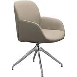 Stressless Stuhl Bay | Drehgestell D350 Calido Light Beige Mit Armlehnen Poliertes Aluminium