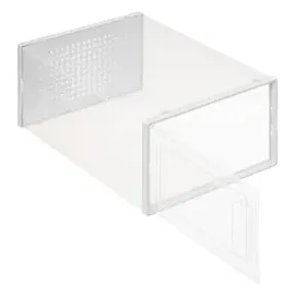 Five 5five Simply Smart Schuhbox in transparent - Schuhorganizer stak l aus kunststoff