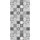 Breuer Duschrückwand beige/grau/weiß