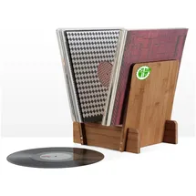 Stagecaptain LPSB-40 BN Bambus LP-Ständer Regal Braun