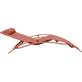 Happy Garden Galapagos 2er Set Sonnenliegen 200 x 65 x 30 cm Orange