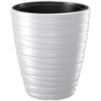 Prosperplast Blumenkübel Maze Ø 47,5 x 52,3 cm weiß