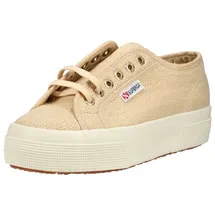 SUPERGA Damen Plateau-Sneaker Beige 36