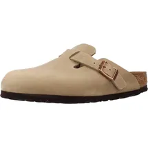 Birkenstock Boston Nubukleder geölt schmal tabacco brown 43