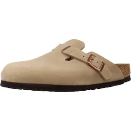 Birkenstock Boston Nubukleder geölt schmal tabacco brown 43