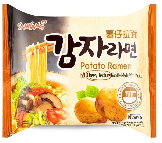 samyang instant-nudeln kartoffel-ramen 120g