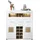 Innostyle Barschrank Fun Plus 120 x 129 x 37 cm Weiß/Braun