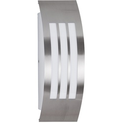 Außen Bereich Wand Leuchte Terrassen Park Lampe Strahler silber IP44 Rabalux 8410