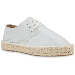 Damen Espadrilles in Silber
