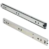 MS Beschläge 350mm Schubkasten-Führungsschiene 27mm 1 Paar Korpusschienen Schubladenschienen