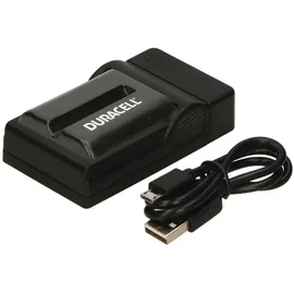Duracell Ladegerät mit USB Kabel für DR9695/NP-FM500H -