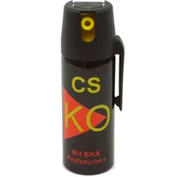 BALLISTOL 24230 KO-CS Spray 50ml Spray FOG – Verteidigungsspray gegen Mensch und Tier – Abwehrspray - Panikverschluss