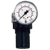 Riegler Druckregler für Wasser, inkl. Mano, G 1/4, 0,2-6