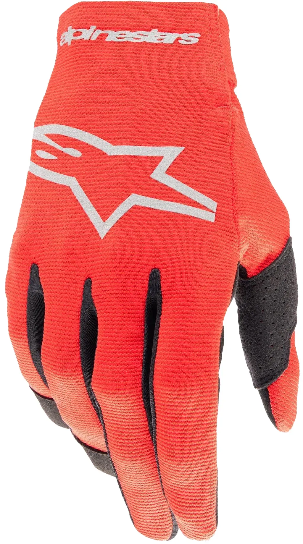 Alpinestars Radar, gants - Rouge/Noir/Argent - M