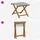 vidaXL Gartenliege 2 pcs Massives Eukalyptus Holz 2 x Mehrfarbig