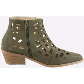 Heine Kurzstiefelette in khaki, | Gr.: 40