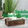 Novaliv Holzkiste Vintage 30 x 15 x 10 cm 1-tlg. braun