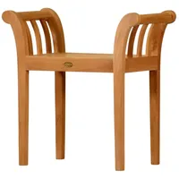 Kai Wiechmann Beistellhocker Elba 67 x 65 x 31 cm Braun