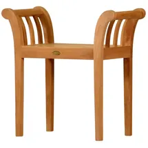 Kai Wiechmann Beistellhocker Elba 67 x 65 x 31 cm Braun