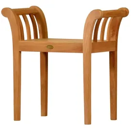 Kai Wiechmann Beistellhocker Elba 67 x 65 x 31 cm Braun
