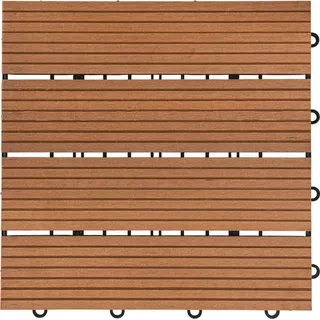 WPC Bavaro hellbraun 30 x 30 x 2,2 cm 6 St.
