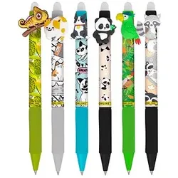 ONLINE® magiXX Fun Gelschreiber Wild 0,7 mm, Schreibfarbe: blau, 6 St.
