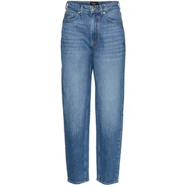 Vero Moda Tessa Mom Ra380 Hochtaillierte Jeans Medium Blue Denim 28 32