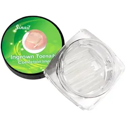 10PCS Eingewachsene Zehennagel Korrektur Pad Fuß Pflege Glättung Pad Zehennagel Patch Klebstoff Zehennagel transparent