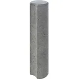 Diephaus Verbundpalisade 80 x Ø 20 cm grau