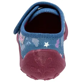 Fischer Markenschuh Kinder-Klett-Hausschuh - 28