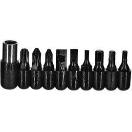 azymut Gron 11 Tools + 9 Bits + Holster (h-p224052) Multitool - Black - One Size
