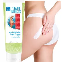 bleu & marine Bretania bleumarine Bretania - Anti-Cellulite Schlankheitscreme | Kryo-Effekt | Camphre Minze Algen Kaffee | Entschlackungsmeister | Detox Effekt | Hochwertige Stoffe, 200 ml