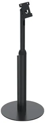 stand - for POS system - toolless assembly internal cable management stable and elegant design - black - Max 12 kg - recommended for 11