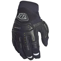 Troy Lee Designs Adventure Radius Motorrad Handschuhe, schwarz, Größe M für Männer