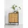 Actona Kommode 80 x 103 x 40 cm Schwarz / Wildeiche