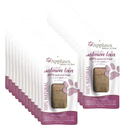 Applaws Natural Cat Loin Getrocknetes Lachsfilet 24x30g