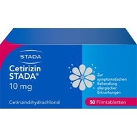 STADA CETIRIZIN STADA 10 mg Filmtabletten 50 St