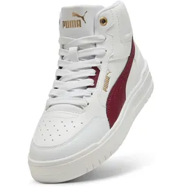 Puma Shuffle Downtown Mid Damen Weiß/Rot/Gold 37