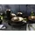 CreaTable Glamour Kombiservice 16-tlg. gold/schwarz