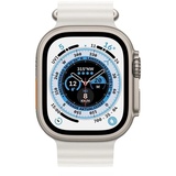 Apple Watch Ultra GPS+Cellular 49 mm Titaniumgehäuse, Ocean Armband weiß