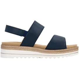 remonte Keilsandalette Damen Blau 39