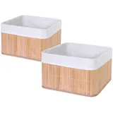 MCW Aufbewahrungskorb C21 2er-Set Naturfarben