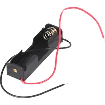 AccuCell Batteriehalter, Akkuhalter für 1x Mignon AA LR6 Batterie, Akku – Batteriehalter AA Mignon, Batterie Halterung Elektronik (Kunststoff)