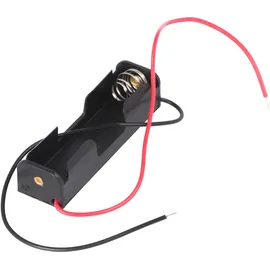 AccuCell Batteriehalter, Akkuhalter für 1x Mignon AA LR6 Batterie, Akku – Batteriehalter AA Mignon, Batterie Halterung Elektronik (Kunststoff)